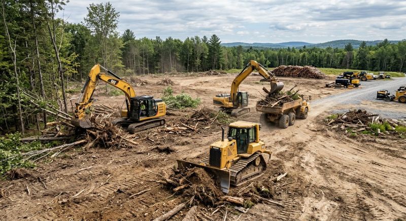 Commercial Land Clearing in Cumming, GA