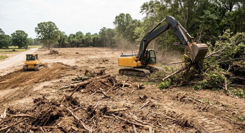 Commercial Lot Clearing in Cumming, GA