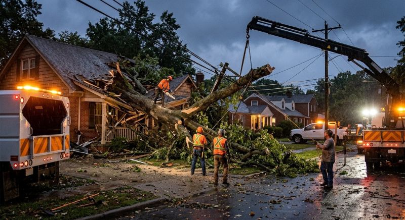 Emergency Tree Removal in Montgomery County, PA