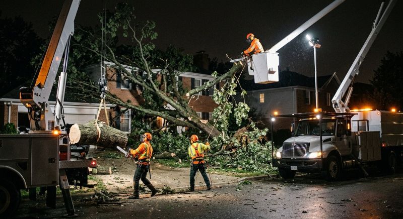 Fallen Tree Removal in Montgomery County, PA