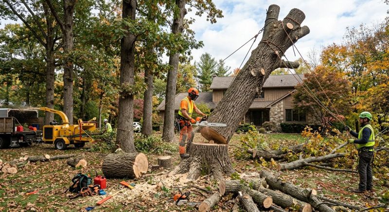 Hickory Tree Removal in Montgomery County, PA