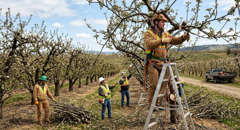 Orchard Tree Pruning in Reno, NV
