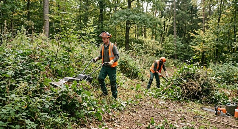 Thicket Clearing in Marietta, GA