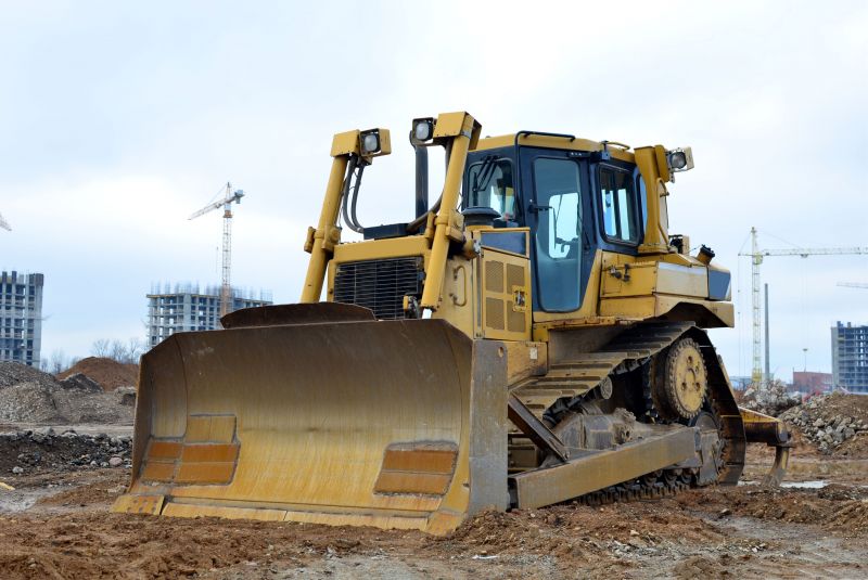 Bulldozer Clearing in Gwinnett County, GA