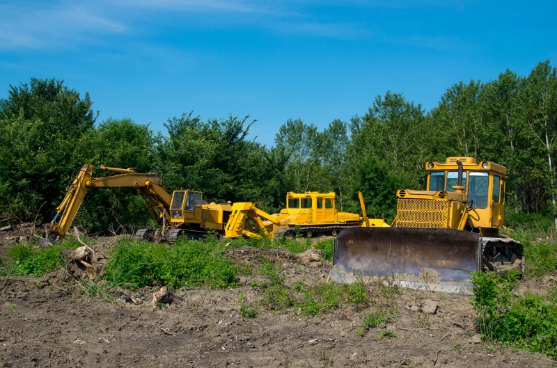 Bulldozer Clearing in Houston, TX
