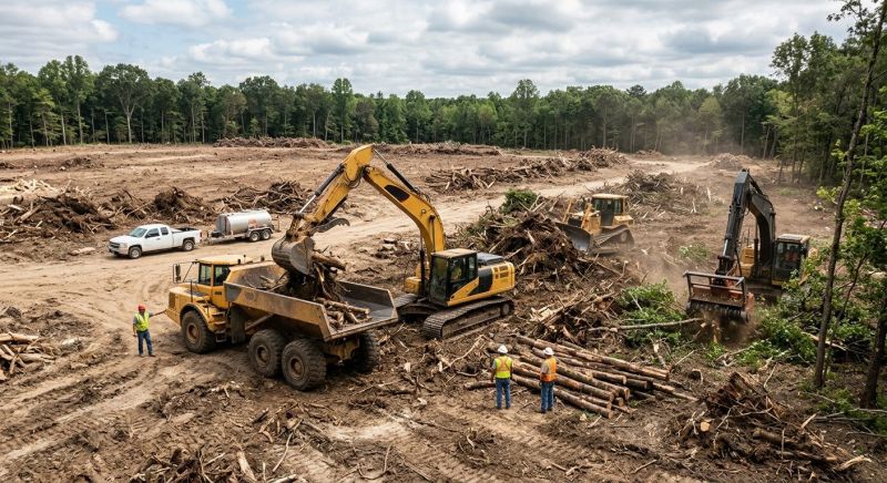 Commercial Property Clearing in Houston, TX