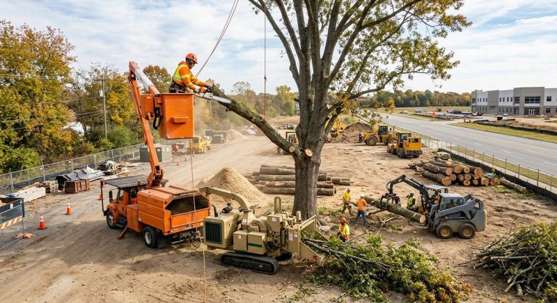 Commercial Tree Removal in Montgomery County, PA