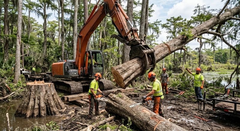 Cypress Tree Removal in Aiken, SC
