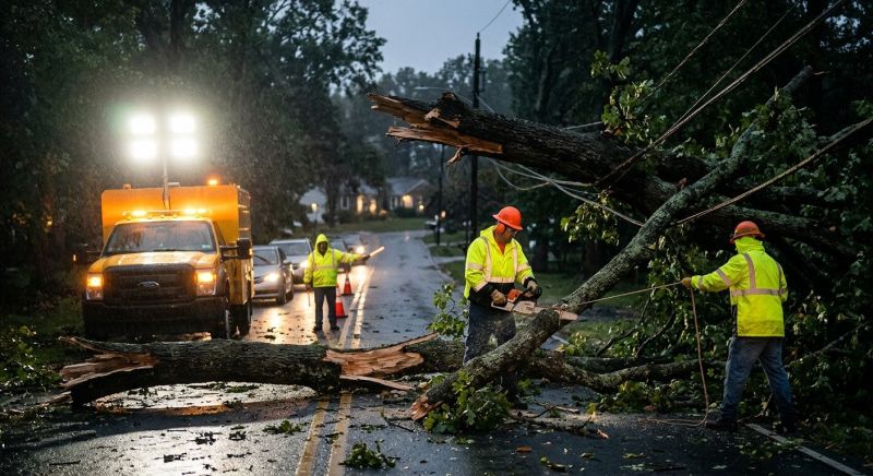 Fallen Tree Removal in Montgomery County, PA