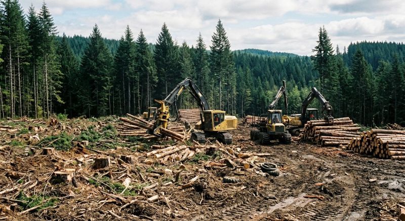 Forestry Clearing in Gwinnett County, GA