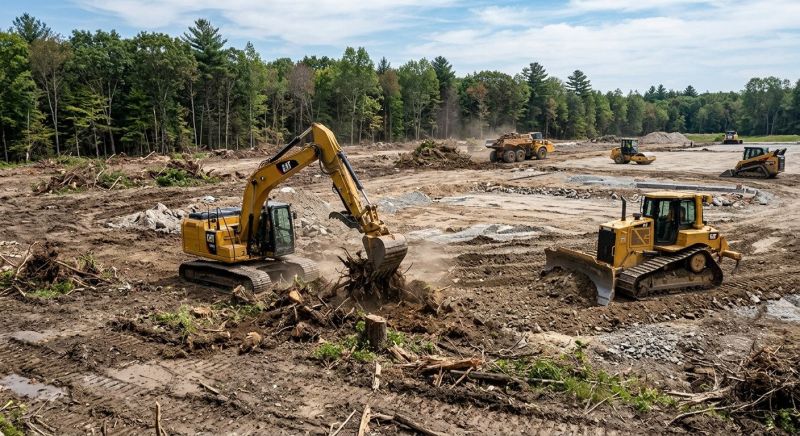 Parking Lot Land Clearing in Marietta, GA