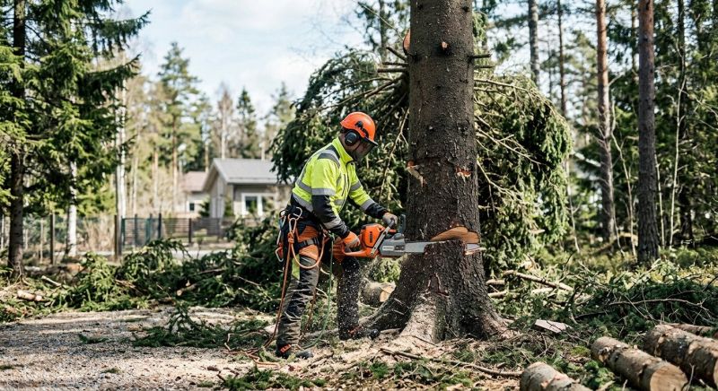 Spruce Tree Removal in Montgomery County, PA
