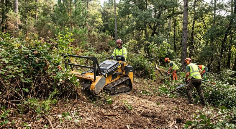 Underbrush Clearing in Cumming, GA